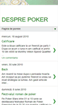 Mobile Screenshot of despre-poker.blogspot.com
