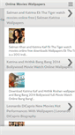 Mobile Screenshot of moviewallpapers21.blogspot.com