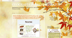 Desktop Screenshot of geografiagrancapitan.blogspot.com