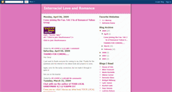 Desktop Screenshot of interracialloveandromance.blogspot.com