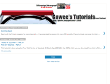 Tablet Screenshot of gawee.blogspot.com