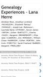 Mobile Screenshot of geneology.blogspot.com