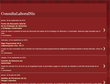 Tablet Screenshot of consultalaboralnic.blogspot.com