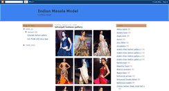 Desktop Screenshot of indianmasalamodel.blogspot.com