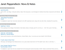 Tablet Screenshot of janetpoppendieck.blogspot.com