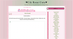 Desktop Screenshot of hairuliza-anakku.blogspot.com