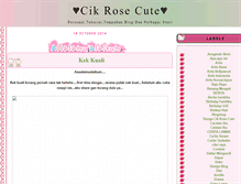 Tablet Screenshot of hairuliza-anakku.blogspot.com