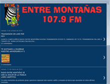 Tablet Screenshot of entre-montanas.blogspot.com