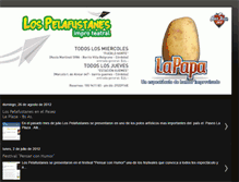 Tablet Screenshot of lospelafustanesimpro.blogspot.com