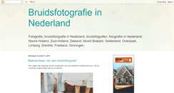 Desktop Screenshot of bruidsfotografie.blogspot.com