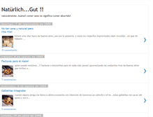 Tablet Screenshot of naturlichgut.blogspot.com