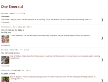 Tablet Screenshot of oneemerald.blogspot.com