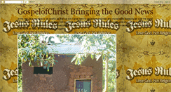 Desktop Screenshot of gospelofchrist-bibel.blogspot.com