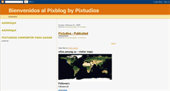Desktop Screenshot of pixtudios.blogspot.com