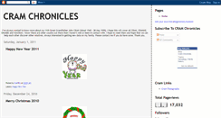 Desktop Screenshot of cramchronicles.blogspot.com