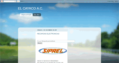 Desktop Screenshot of cayaco-aca.blogspot.com