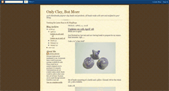 Desktop Screenshot of onlyclay.blogspot.com