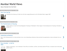 Tablet Screenshot of mumbaiworldviews.blogspot.com