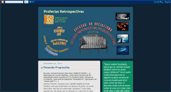 Desktop Screenshot of profeciasretrospectivas.blogspot.com