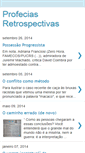 Mobile Screenshot of profeciasretrospectivas.blogspot.com