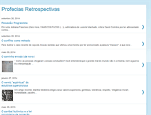 Tablet Screenshot of profeciasretrospectivas.blogspot.com