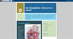 Desktop Screenshot of lasrobapaginas.blogspot.com