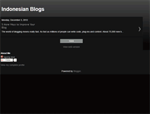 Tablet Screenshot of blogin-donesia.blogspot.com