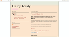 Desktop Screenshot of ohmybeauty.blogspot.com