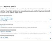 Tablet Screenshot of ladivalife.blogspot.com