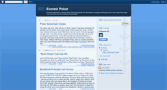 Desktop Screenshot of everestpokern.blogspot.com