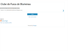 Tablet Screenshot of clubedofuscadeblumenau.blogspot.com