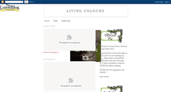 Desktop Screenshot of living-colours.blogspot.com