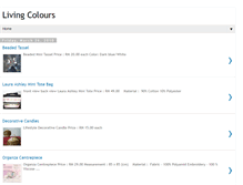 Tablet Screenshot of living-colours.blogspot.com