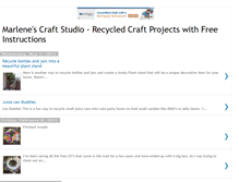 Tablet Screenshot of marlene-marlenescraftstudio.blogspot.com