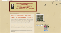 Desktop Screenshot of escsec75.blogspot.com