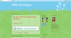 Desktop Screenshot of mitsboutique.blogspot.com