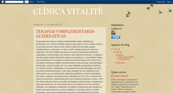 Desktop Screenshot of clinicavitalite.blogspot.com