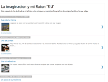 Tablet Screenshot of laimaginacionyelraton.blogspot.com