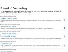 Tablet Screenshot of antworkscreative.blogspot.com