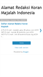 Mobile Screenshot of alamatredaksi.blogspot.com