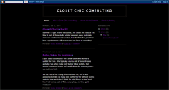 Desktop Screenshot of closetchicconsulting.blogspot.com