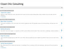 Tablet Screenshot of closetchicconsulting.blogspot.com