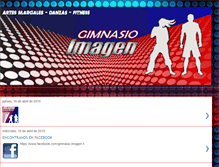 Tablet Screenshot of gimnasioimagen-mendoza.blogspot.com