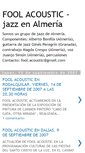 Mobile Screenshot of foolacoustic.blogspot.com