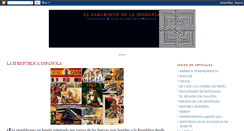 Desktop Screenshot of ellaberintodelahistoria.blogspot.com