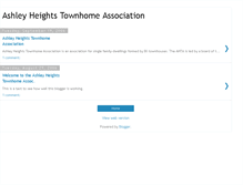 Tablet Screenshot of ahtownhome.blogspot.com