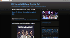 Desktop Screenshot of mnschooldancedj.blogspot.com