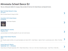 Tablet Screenshot of mnschooldancedj.blogspot.com