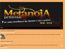 Tablet Screenshot of metanoiacrista.blogspot.com