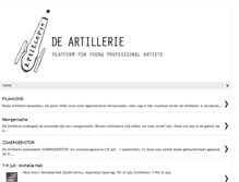 Tablet Screenshot of deartillerie.blogspot.com